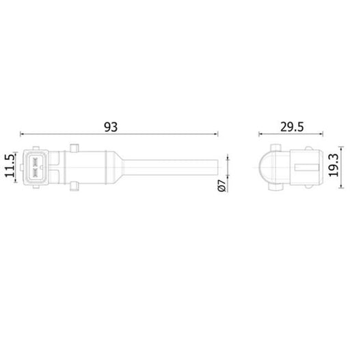 Mahle Coolant Level Switch CRTX 8 000S