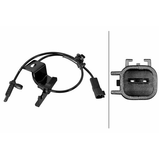 Hella ABS Wheel Speed Sensor Front 6PU 358 218-671