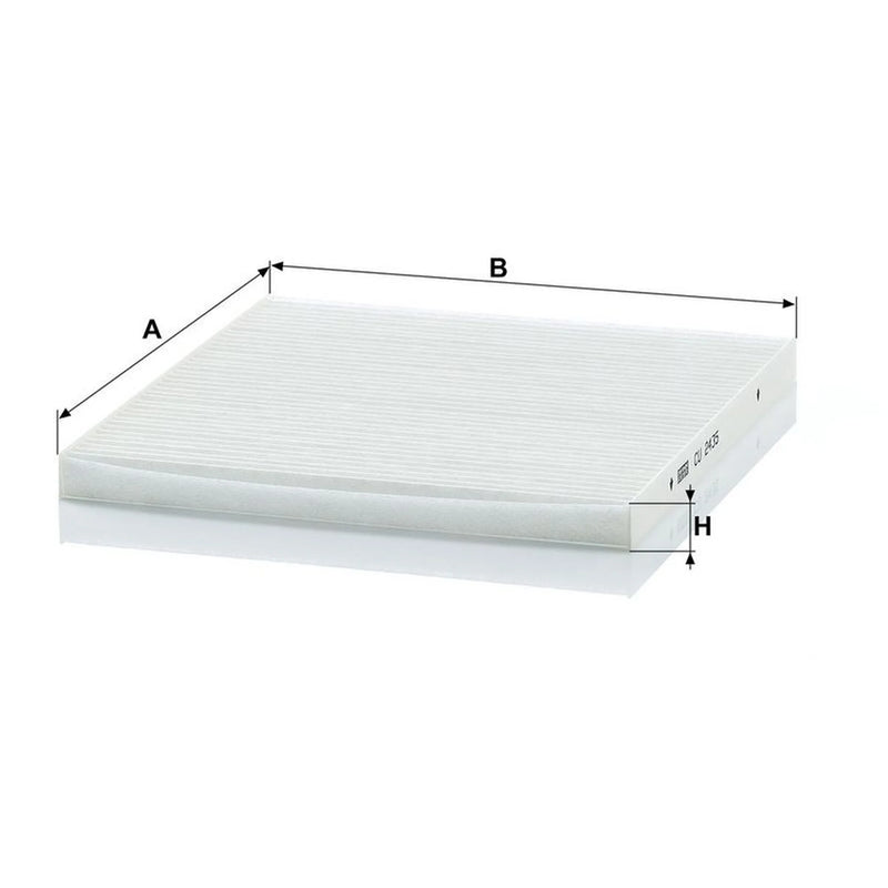 MANN-FILTER Cabin Air Filter (Pollen Filter) Eng.comp CU 2435