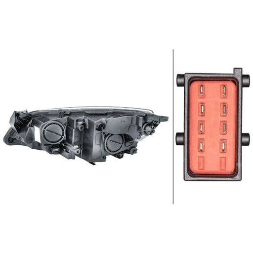 Hella Headlight Headlamp H7/H7 Right 1EG 010 011-381