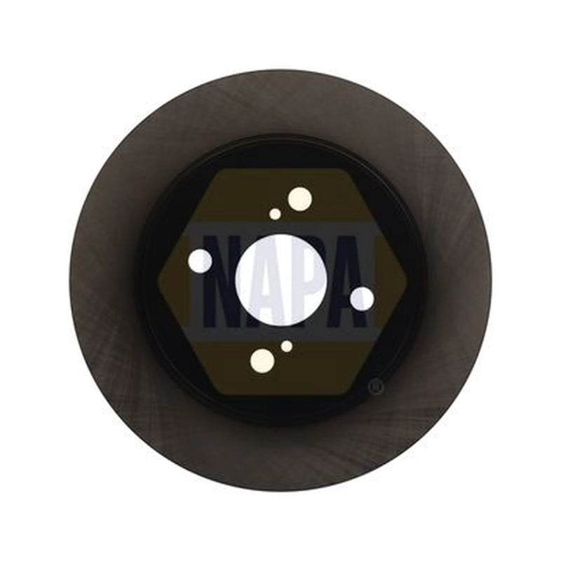NAPA 2 x Solid Rear Brake Discs NBD5615-x2