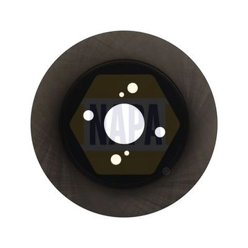 NAPA 2 x Solid Rear Brake Discs NBD5615-x2