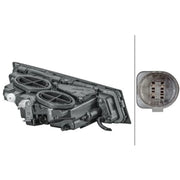 Hella Front Left Fog Light H7/H3 1NL 010 477-151