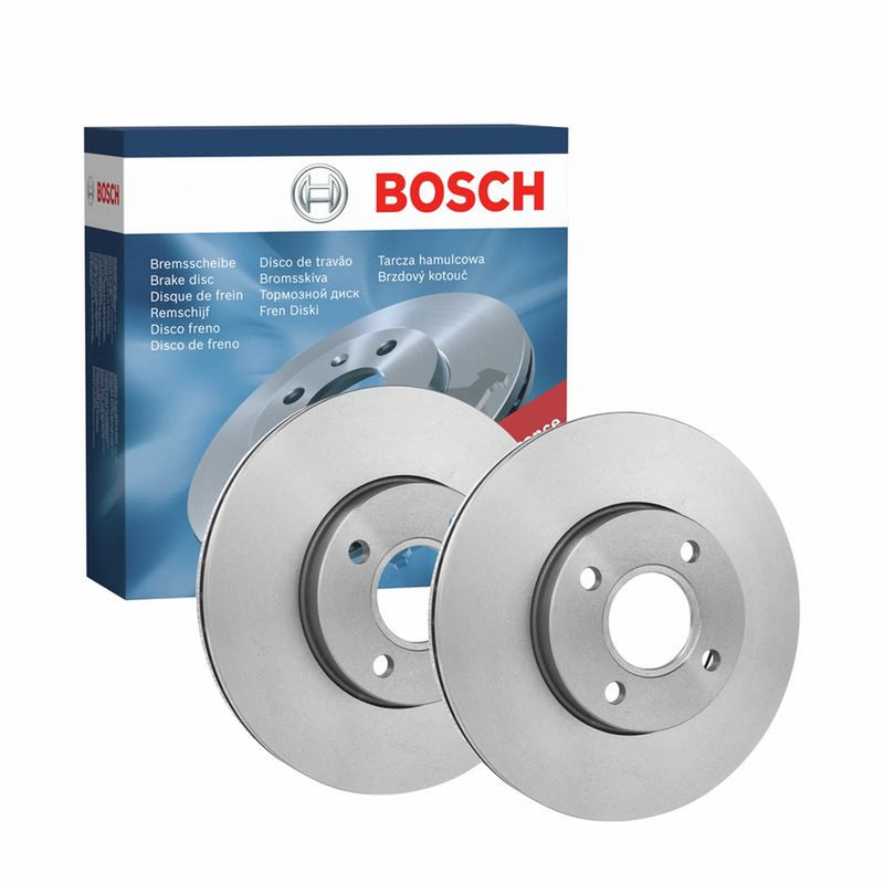 Bosch 2 x Vented Front Brake Discs 0986479637-x2