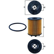 Mahle Engine Oil Filter OX 371D