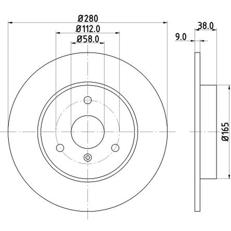 DON Front Brake Discs PCD18942-x2