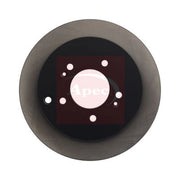 Apec 2 x Solid Rear Brake Discs DSK2126-x2