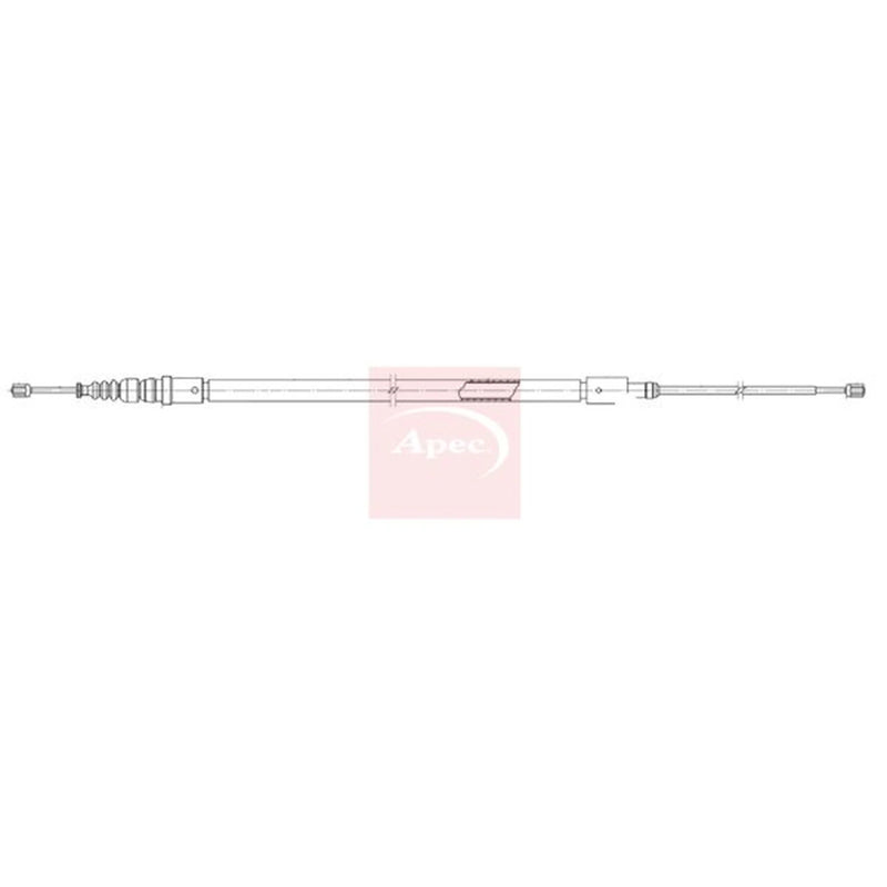 Apec Handbrake Cable Right Rear CAB1959