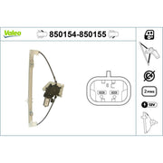 Valeo Electric Window Regulator Lifter Left Front 850154