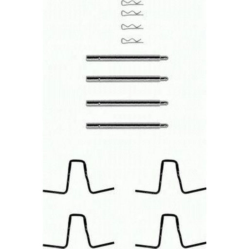 Textar Brake Pad Accessory Fitting Kit Rear 82014200