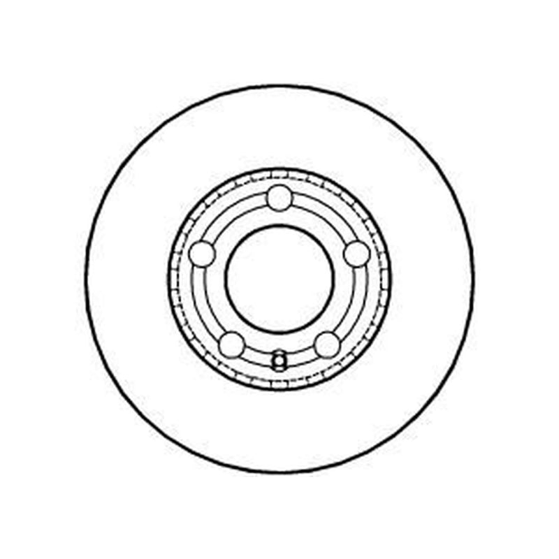 Abtex 2 x Vented Front Brake Discs BD1227V-x2