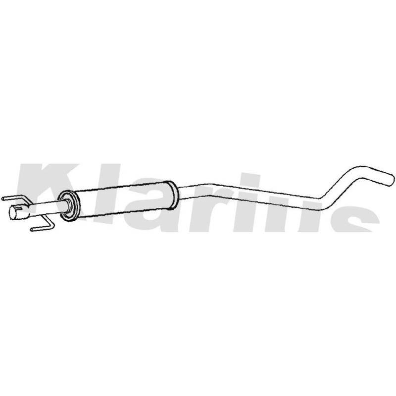 Klarius Box With Centre Pipe Centre GM509D