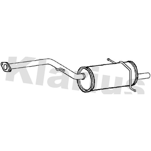 Klarius Box With Tail Pipe Rear SU123X
