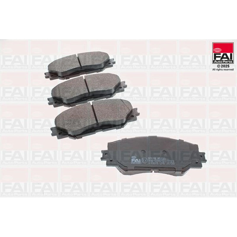 FAI Front Brake Pad Set BP618