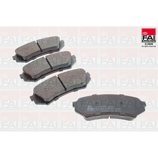 FAI Rear Brake Pad Set BP704