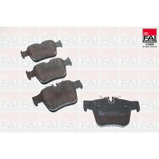 FAI Rear Brake Pad Set BP299