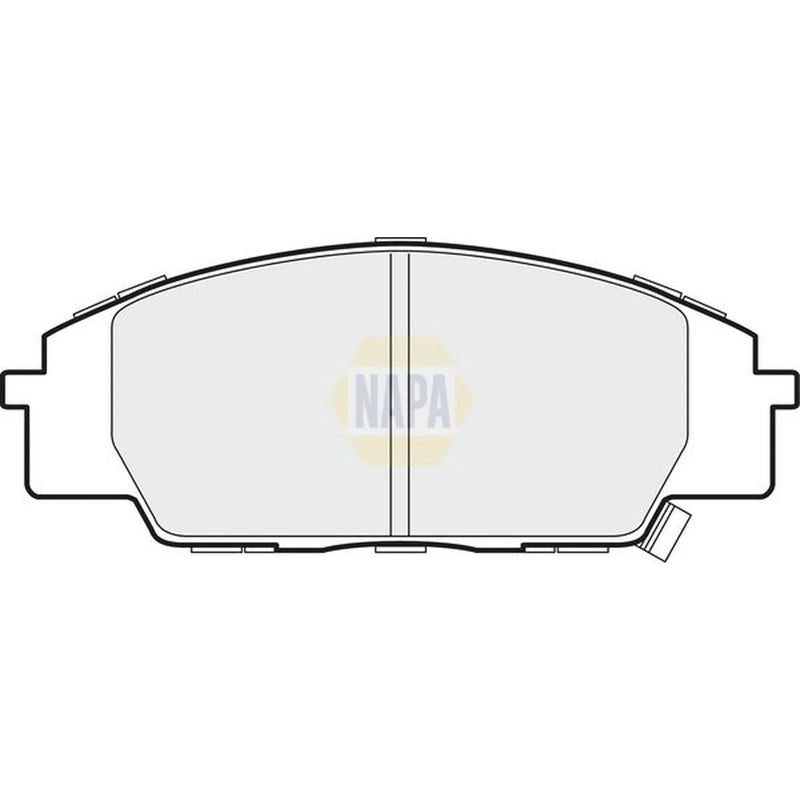 NAPA Front Brake Pad Set NBP1724