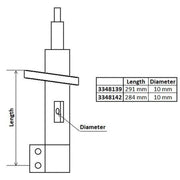 KYB Shock Absorber Damper Strut Front 3348139