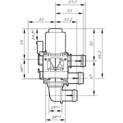 Bosch Coolant Control Valve Assembly 1 147 412 213