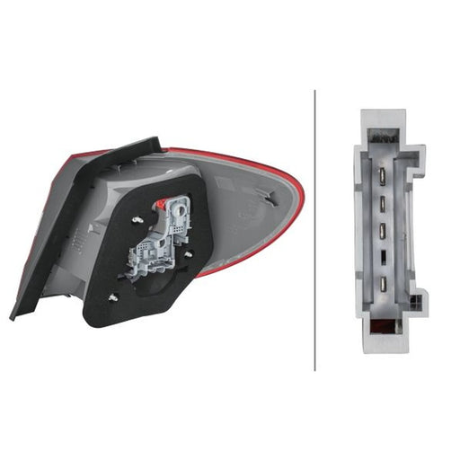 Hella Tail Light / Lamp PY21W Left 2SD 354 872-011