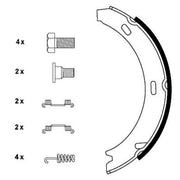 Mintex Parking Brake Shoe Set MFR650
