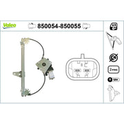 Valeo Electric Window Regulator Lifter Right Front 850055