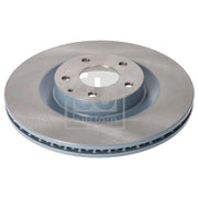 Febi 2 x Internally Vented Front Brake Discs 196888-x2