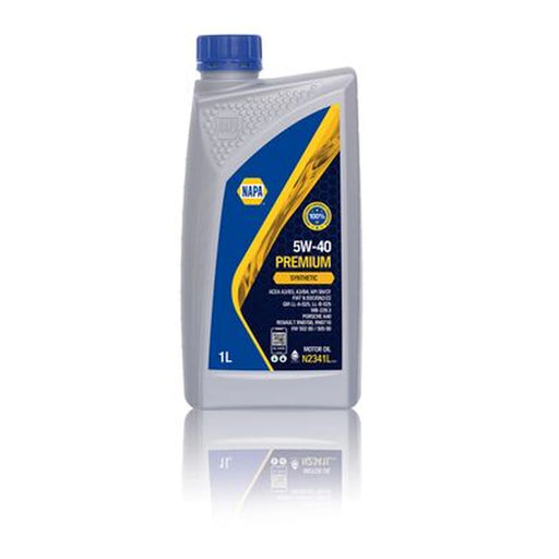 NAPA Engine Oil 1L A3/B4 SN/CF 5W-40 N2341L