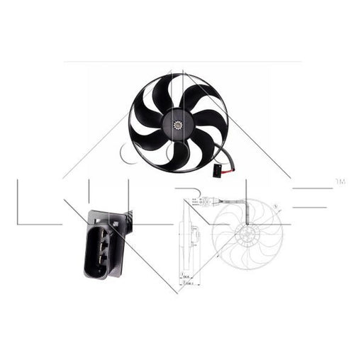 NRF Engine Cooling Fan 47204