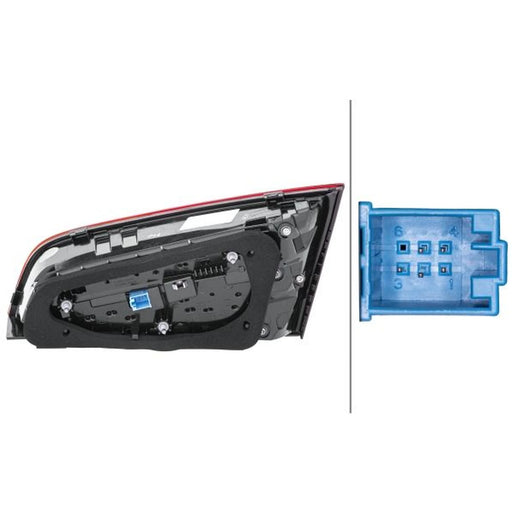 Hella Tail Light / Lamp LED Left 2SV 012 837-131