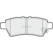 Fahren Rear Brake Pad Set FBP3634
