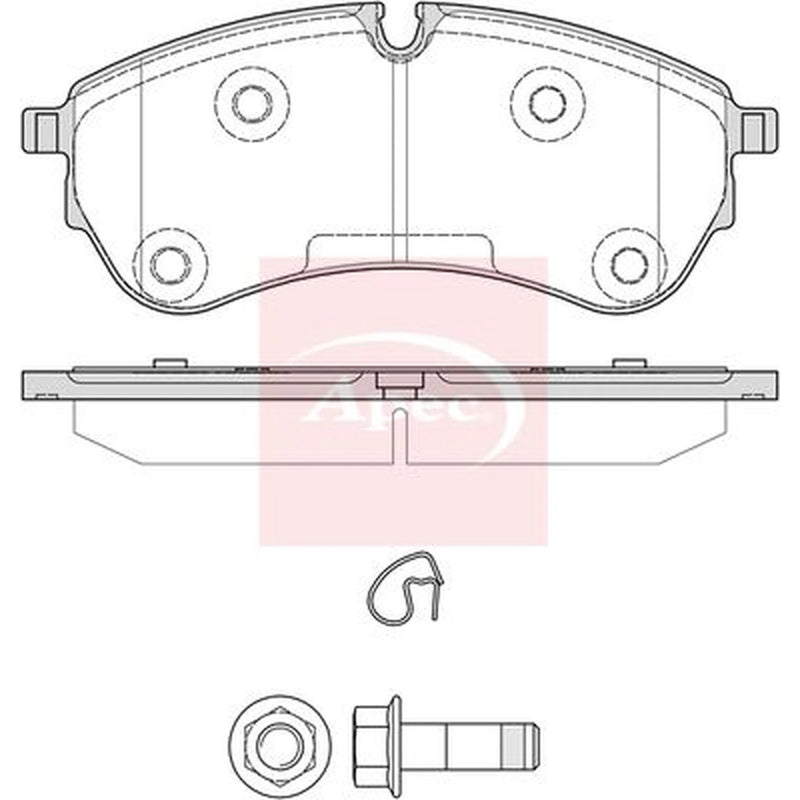 Apec Front Brake Pad Set PAD2399