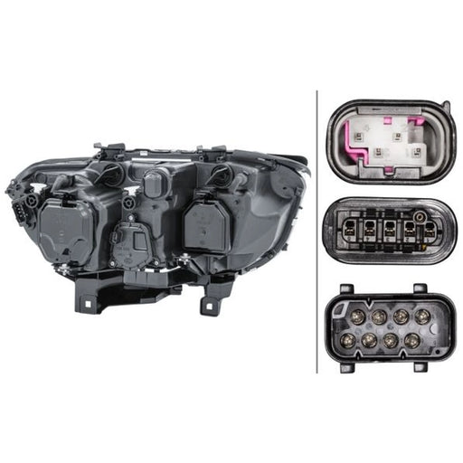 Hella Headlight Headlamp D2S/H7 Left 1EL 158 075-011