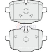 Fahren Rear Brake Pad Set fits BMW 2 2022 on