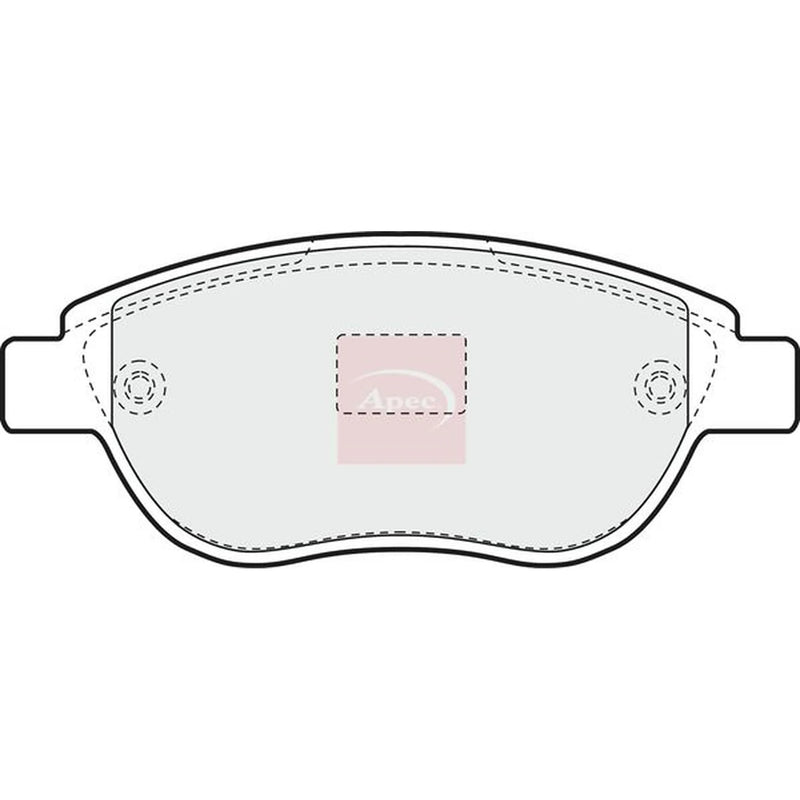 Apec Front Brake Pad Set PAD1194
