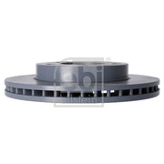 Febi 2 x Internally Vented Front Brake Discs 170607-x2