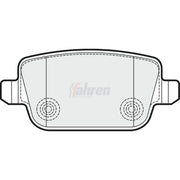 Fahren Rear Brake Pad Set fits Ford Focus II 2009-2011 2.5