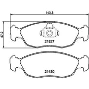 Mintex Front Brake Pad Set MDB1808