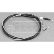 Borg & Beck Handbrake Cable Right Rear BKB3087