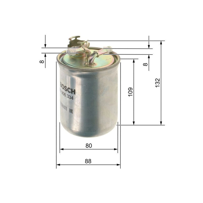 Bosch Fuel Filter Element 0 450 906 334