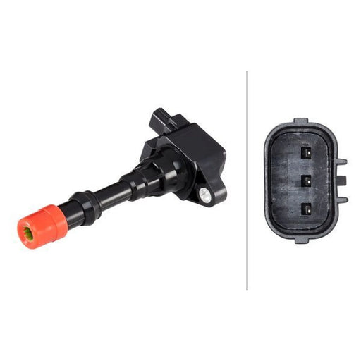 Hella Ignition Coil Pack Front 5DA 358 000-091