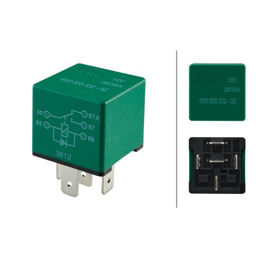 Hella Main Power Relay 4RD 933 332-021