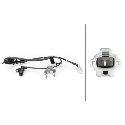 Hella ABS Wheel Speed Sensor Front 6PU 230 040-781