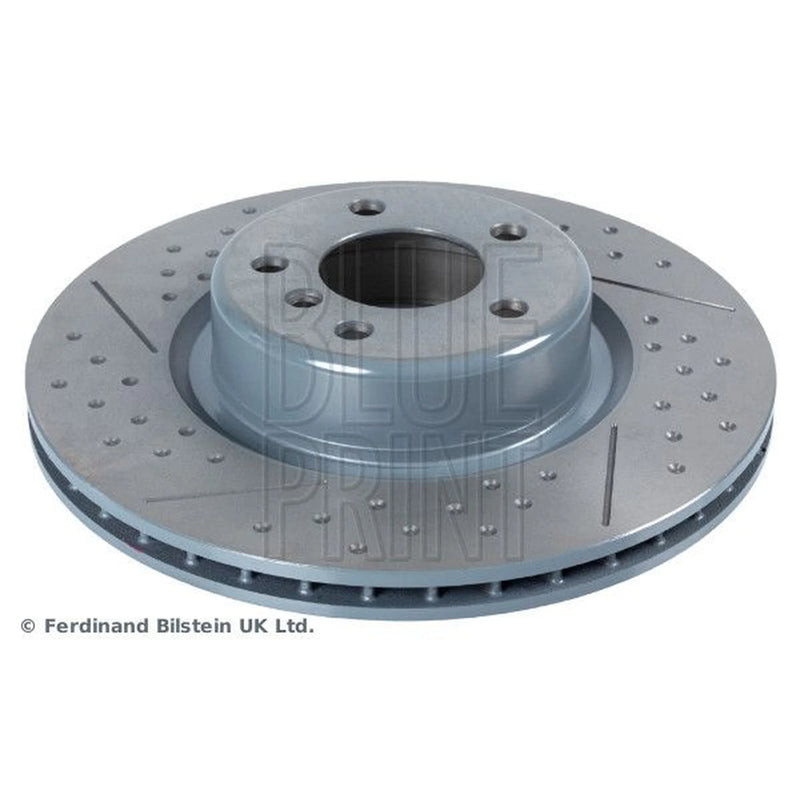 Blue Print 2 x Perforated/Vented Rear Brake Discs ADB114378-x2