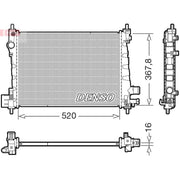 Denso Engine Radiator fits Opel Karl 2015-2019 1.0