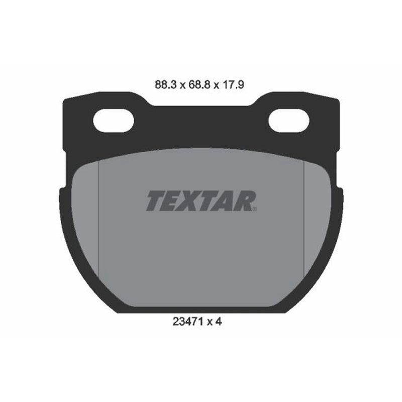 Textar Rear Brake Pad Set 2347103