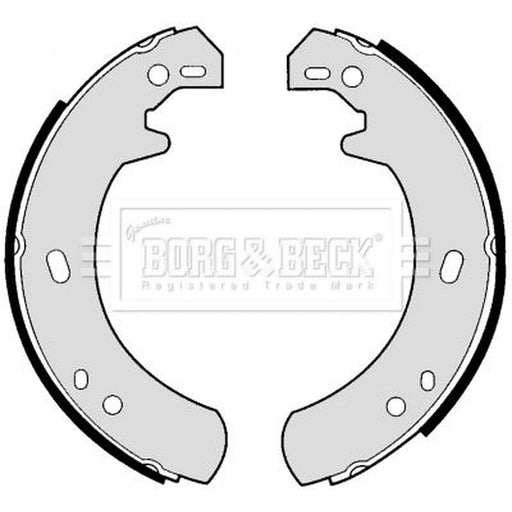 Borg & Beck Parking Brake Shoe Set BBS6253