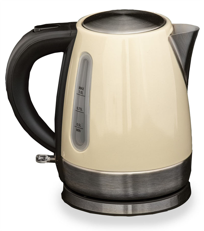 Quest Rocket 1L Caravan Motorhome Low Wattage Kettle - Cream - Quest - Van Life Living