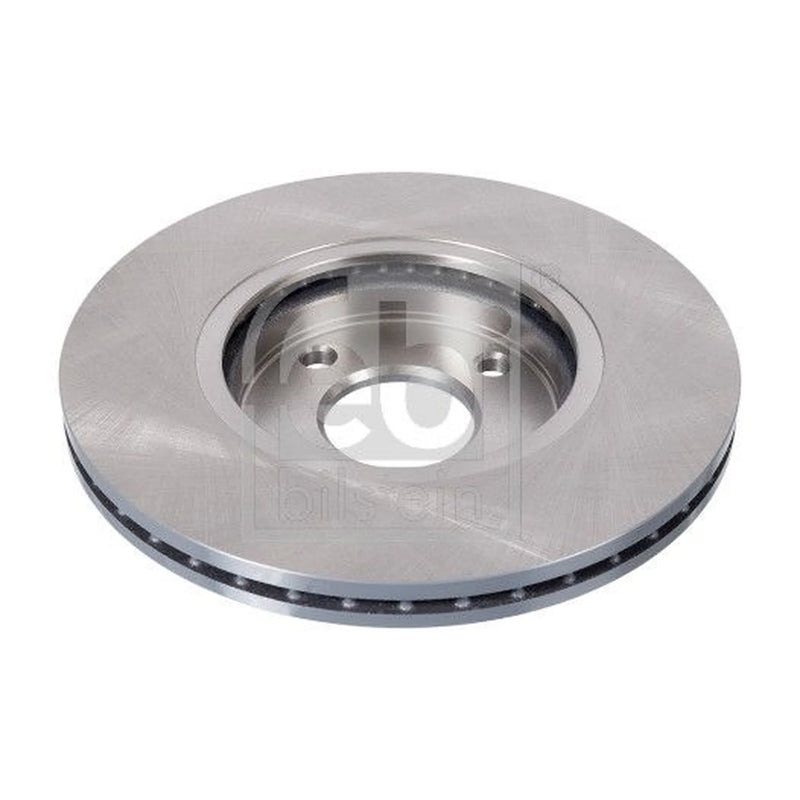 Febi 2 x Internally Vented Front Brake Discs 105848-x2