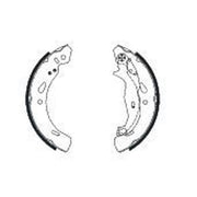 Mintex Brake Shoe Set Axle Kit MFR581